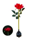 Vrtna solarna lampa ruža