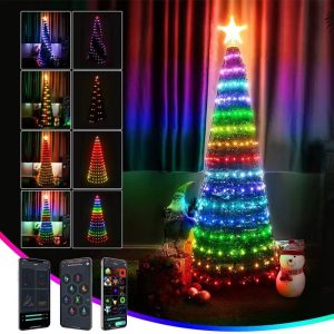 5-10-15-20M-RGB-Holiday-Lamp-Smart-Control-Light-String-APP-Bluetooth-Christmas-Decoration-Outdoor